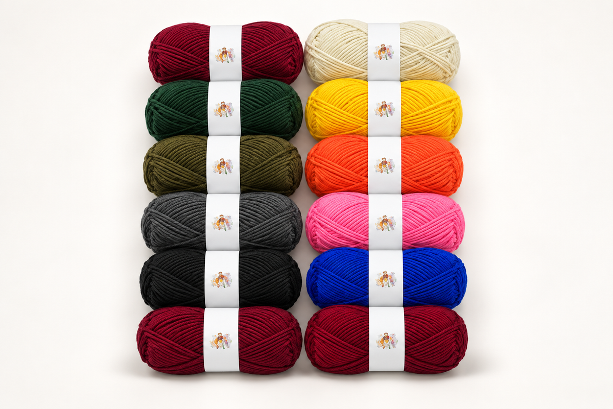 LOTS DE 42 PELOTES DE LAINE