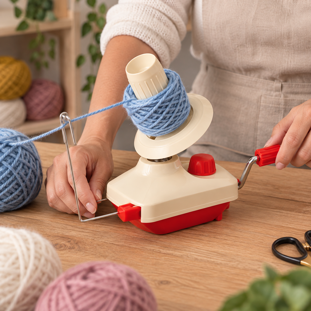 BOBINEUSE MANUELLE POUR TUFTING