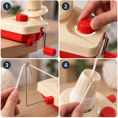 BOBINEUSE MANUELLE POUR TUFTING