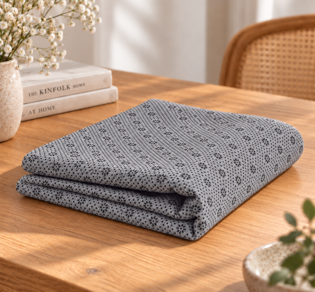 TISSUS SECONDAIRE GRIS 1X5M